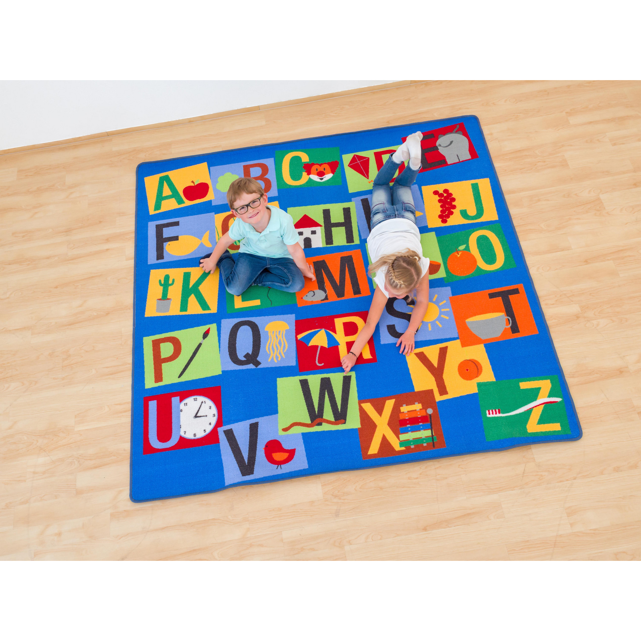 Teppich Buchstaben-Quadrat