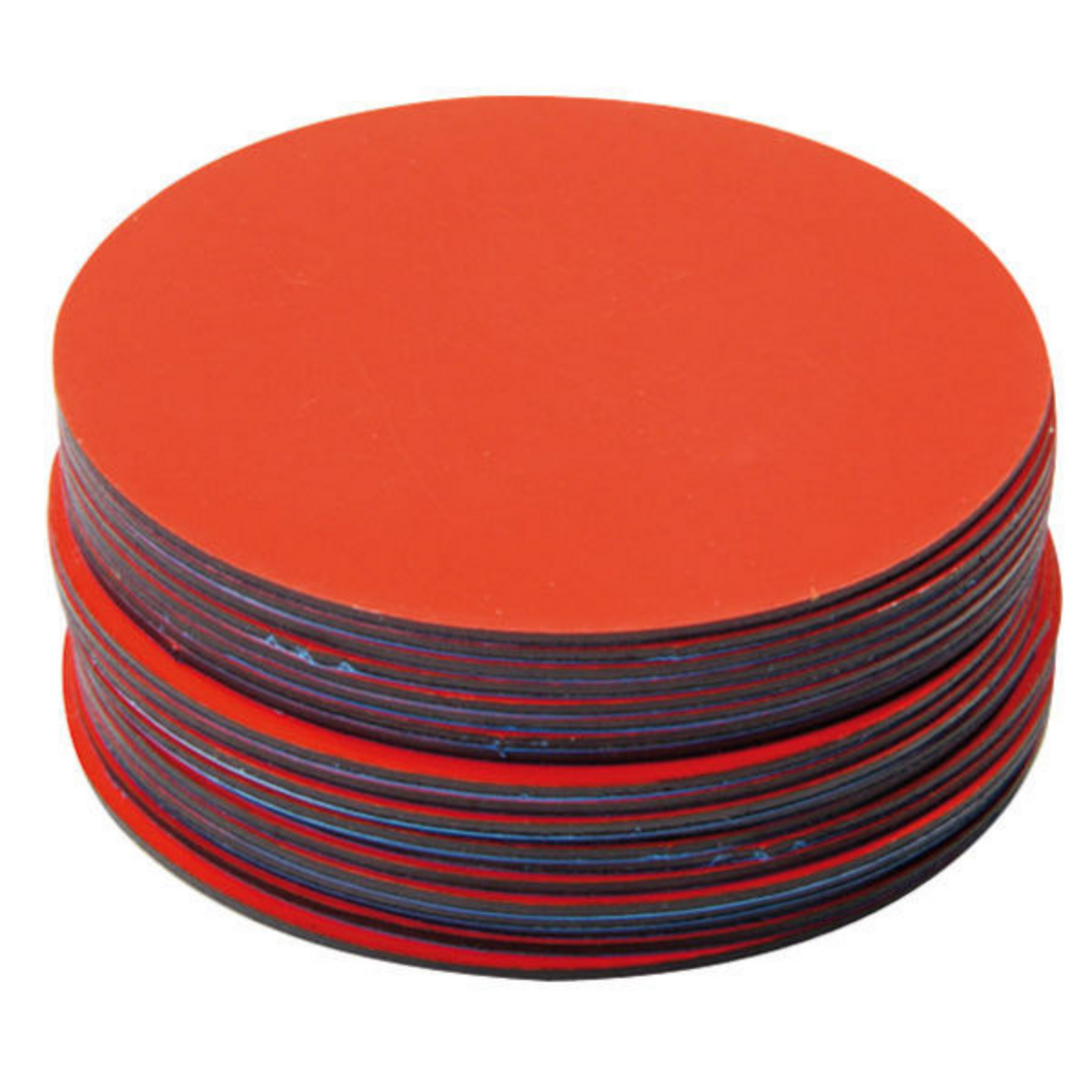 100 Wendeplättchen rot/blau