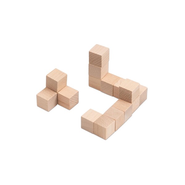 Holzwürfel, naturbelassen, 150 Stück