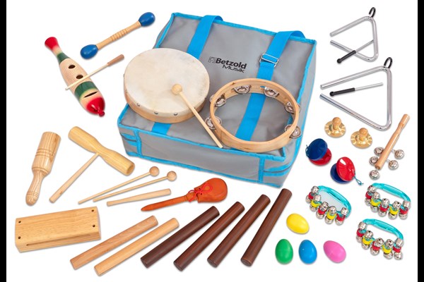 Rhythmik-Tasche mit 26 Instrumenten